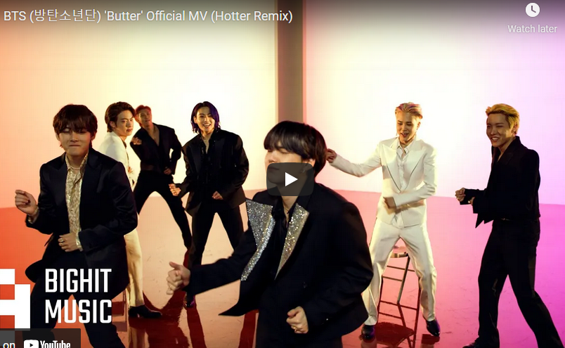 What I’m Listening To: BTS Butter – Hot Remix
