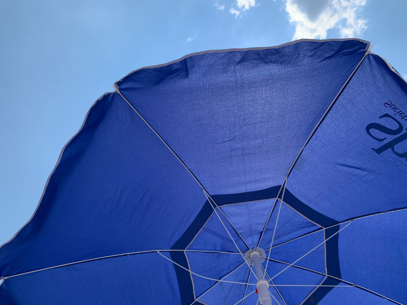 photo of my beach umbrella