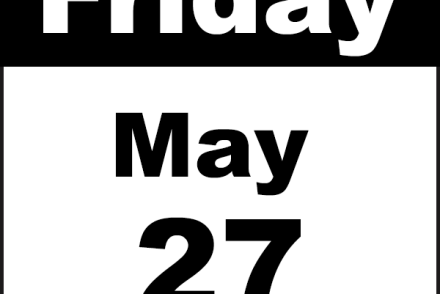 Friday, May 27