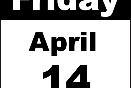 calendar page for friday april 7
