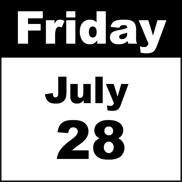 Friday 5 for July 28: (abbr.)