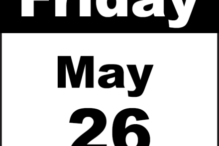 friday may 26