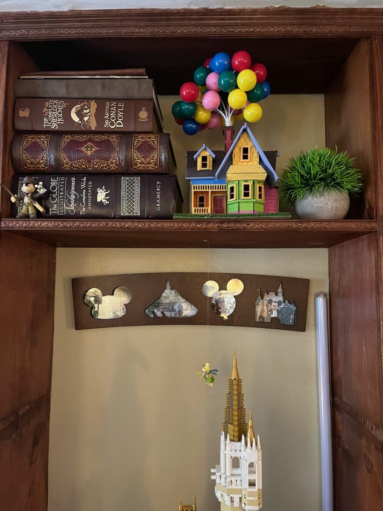 the up house on our shelf