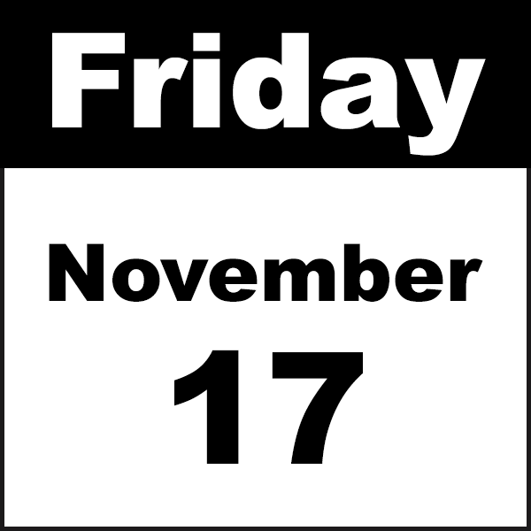 friday november 17