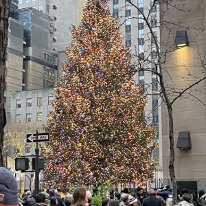 Rockefeller plaza tree