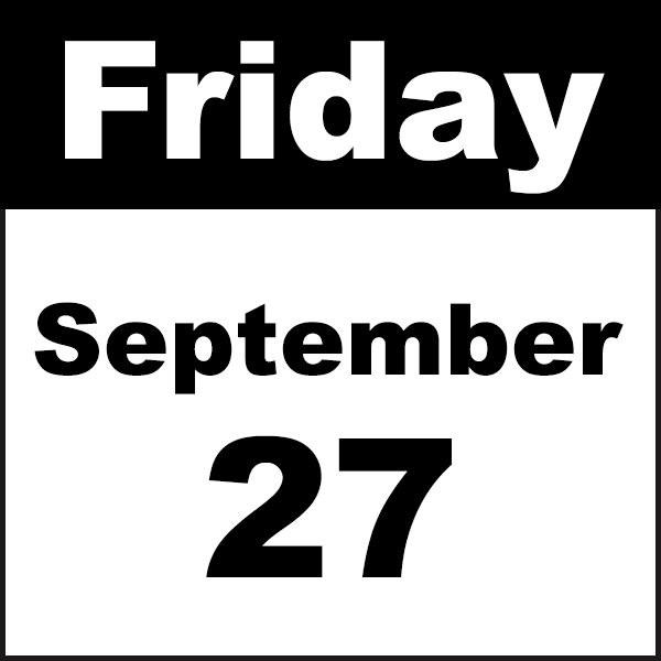 Friday 5 for September 27: Don’t put that in your mouth