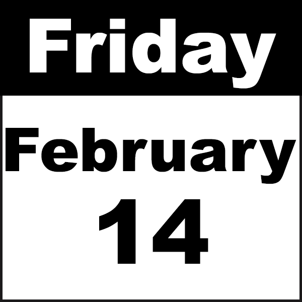 friday february 14