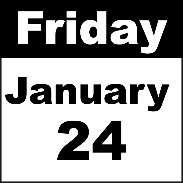 friday january 24