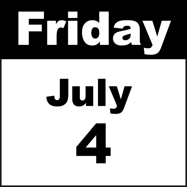 friday july 4
