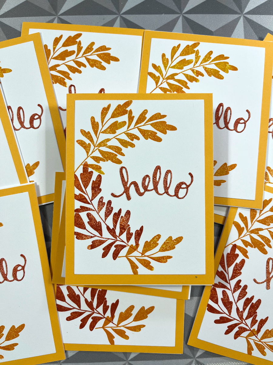 September 2025 cards: A happy autumnal accident