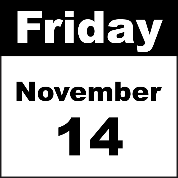 friday november 14
