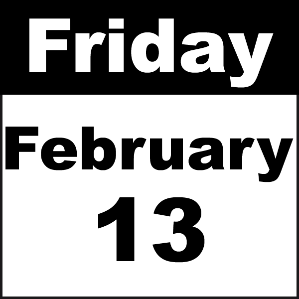 friday february 13