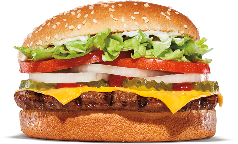 a whopper with cheese