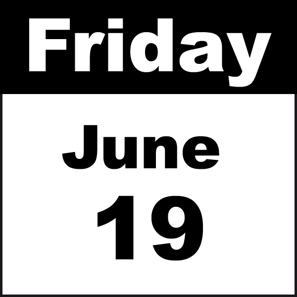 friday june 19