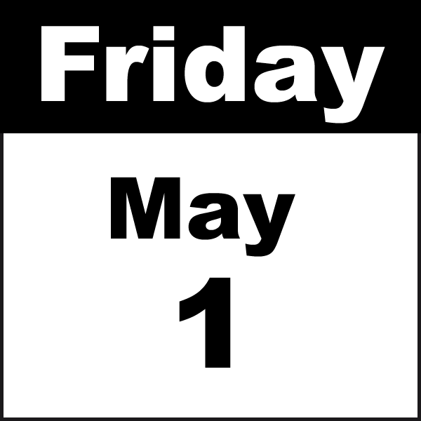 friday may 1