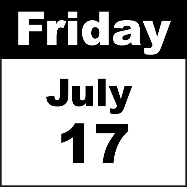 friday july 17
